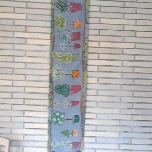 Womans Scarf 100 Silk Made In Korea